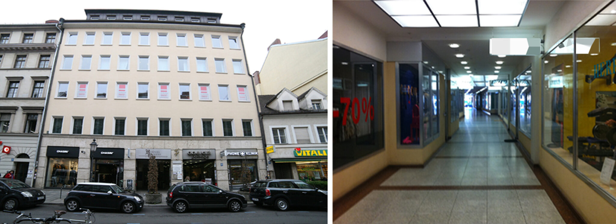 Sendlinger Straße 46 – Oberottlpassage – SCHLUCHTMANN ARCHITEKTEN