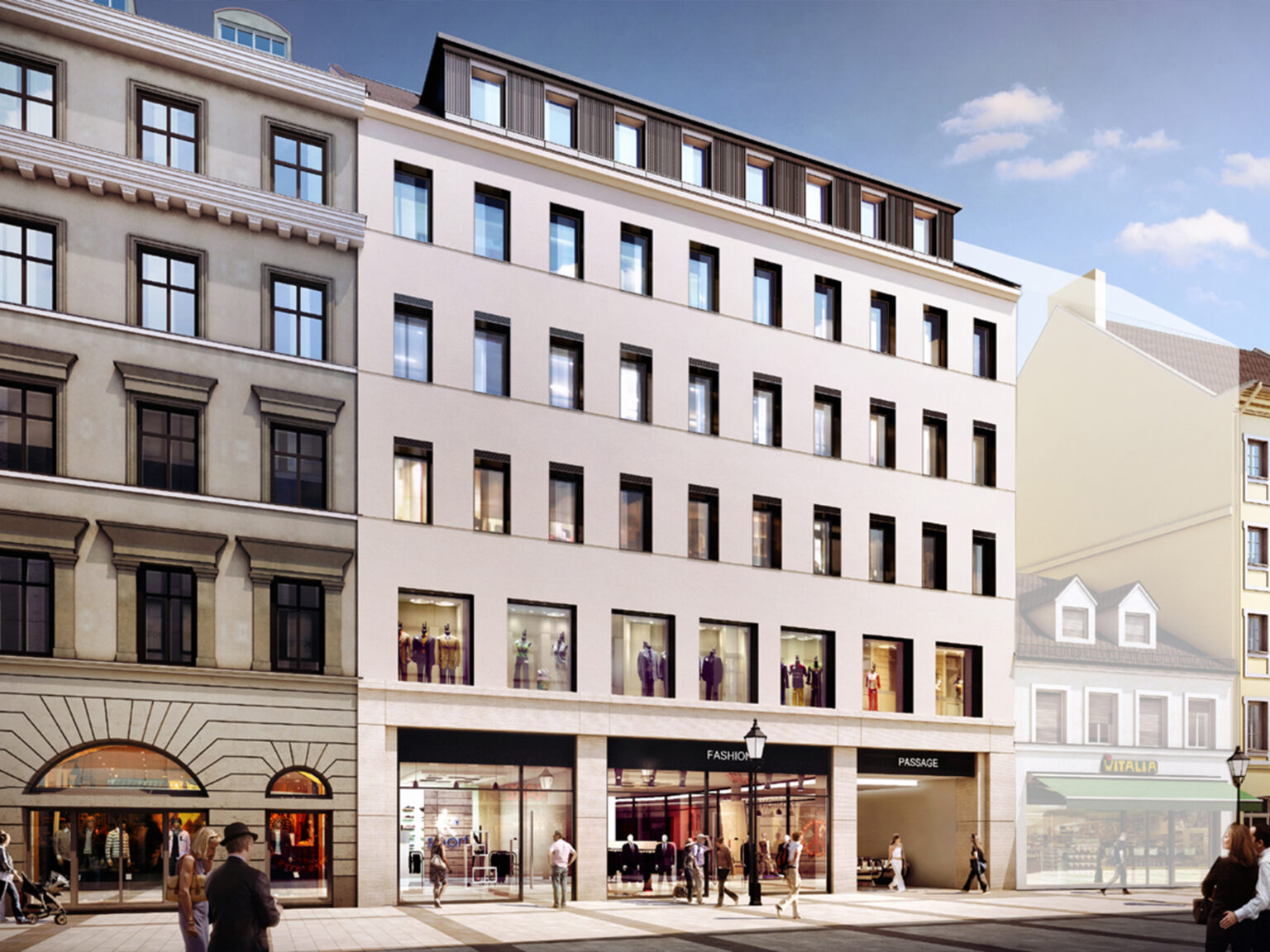 Sendlinger Straße 46 – Oberottlpassage – SCHLUCHTMANN ARCHITEKTEN